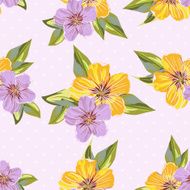Vector seamless floral pattern N231