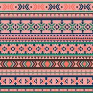 Geometric ethnic seamless pattern