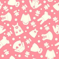 collection cute children fashion clothing