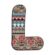 L letter decorated