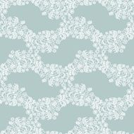 Lace seamless pattern with flowers N13