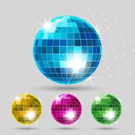 Disco ball set