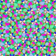 Abstract kaleidoscope background Vector seamless pattern