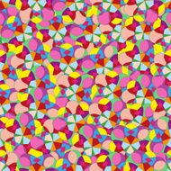 Abstract kaleidoscope background Vector seamless pattern N2