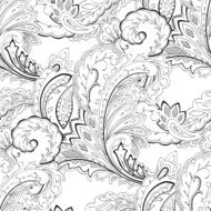 Paisley seamless pattern N42