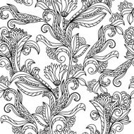 Paisley seamless pattern N43