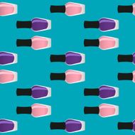 Nail lacquer or nail polish seamless pattern N2