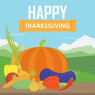 Very happy Thanksgiving on wood