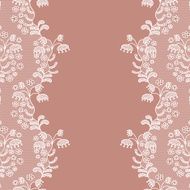 Seamless lace border Invitation card