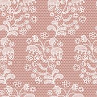 Lace seamless pattern with flowers N15