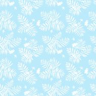 Tropical floral pattern N2