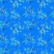 Tropical floral pattern N3