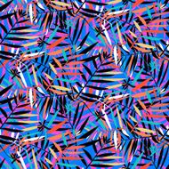 Tropical floral pattern N8