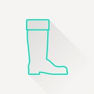 boot vector icon N4