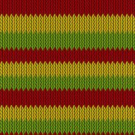 Seamless knitted reggae pattern for Your design