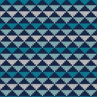 Abstract Knitted Pattern Seamless Background N4