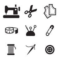 Tailor Shop Icons