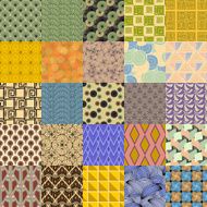Vector of Seamless Patterns set