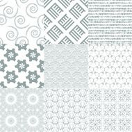 Vector of Seamless Patterns set N4
