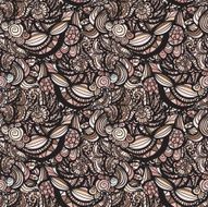 Mosaic vector seamless pattern N19