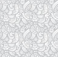 Lace vector fabric seamless pattern
