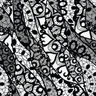Lace vector fabric seamless pattern N2