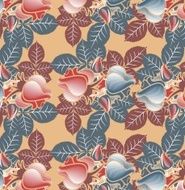 seamless pattern roses N2