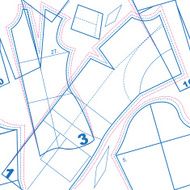 Sewing pattern Seamless texture