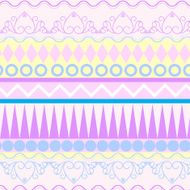 Tribal ethnic seamless pattern N3
