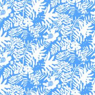 Tropical floral pattern N13