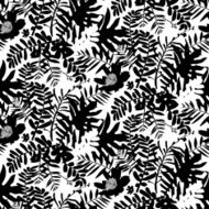 Tropical floral pattern N15
