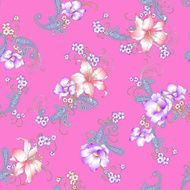 Lily paisley pattern N3