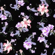 Lily paisley pattern N5