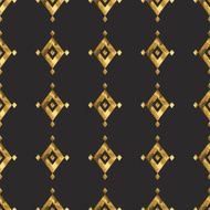 Tribal gold ornament N3