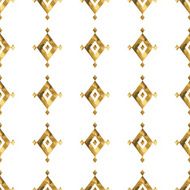 Tribal gold ornament N5
