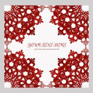 Abstract invitation card N3