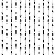 Aztec arrows seamless pattern