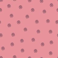 Seamless roses pattern