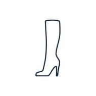 Woman boot icon N5
