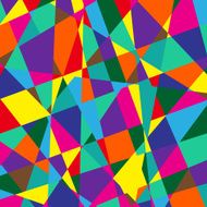 mosaic colored abstract background consisting of triangles