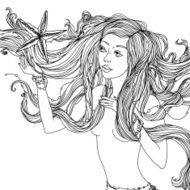 Beautiful fashion women N14