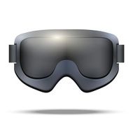 Classic snowboarding goggles