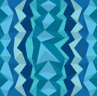 Polygonal blue pattern Zigzag vector background wall paper