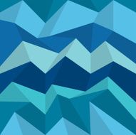 Polygonal blue pattern Zigzag vector background wall paper N2