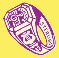 Sterling Silver Class Ring for Musician