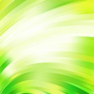 Colorful smooth light lines background green white yellow colors