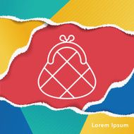 purse line icon N9