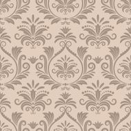 Baroque seamless vector pattern