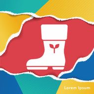 Rain boots icon N3