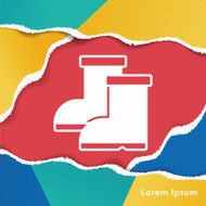 Rain boots icon N5